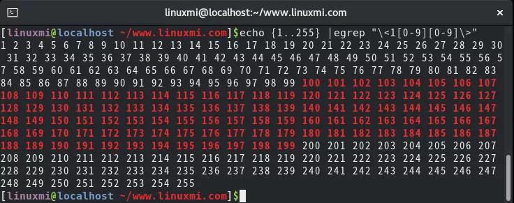 Linux中正则表达式的用法