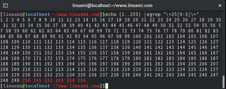 Linux中正则表达式的用法