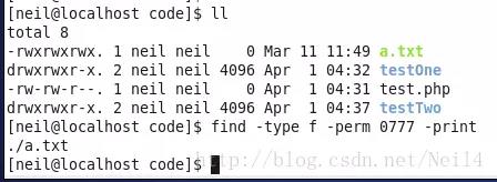 Linux系统中查找命令find的使用方法