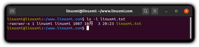 Linux系统中修改权限的chmod命令